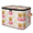Multicolor 2, variant on ADECORIVY Pink Peony Flowers Storage Bin with Lid, Decorative Storage Boxes Cube for Shelves, Foldable Storage Baskets Closet Clothes Organizer with Handles