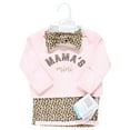 thumbnail image 2 of Hudson Baby Infant Girl Gown, Swaddle Blanket and Cap or Headband, Leopard Mamas Mini, 0-6 Months, 2 of 2