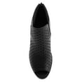 perforated leather booties