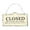 Beige, variant on Tkrady Double-Sided Open Sign Vintage American Style - Wooden Vintage Wood Open and Closed Signs for Business, Decorative Open Closed Sign for Door and Window, 8.26 Ñ… 7.87 Inches-black