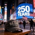 thumbnail image 4 of 250th Anniversary USA Hat 250 Anniversary Baseball Cap, Proud Embroidered Navy Veteran Cap, Patriotic Veteran and Veterans Day Gift, 4 of 4
