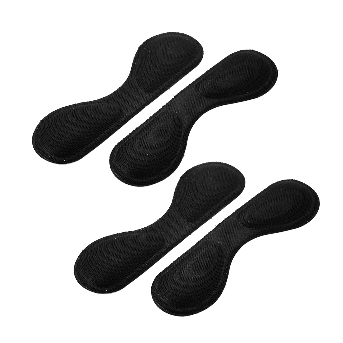 High Heel Selfadhesive Shoes Insoles Back Mats Cushions Liners Black 2