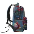 thumbnail image 3 of Xecao Pond Cute Axolotl Backpack, a stylish and functional choice for both men and women, is the perfect basic bookbag for college, work, or travel, 3 of 5