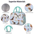 thumbnail image 4 of Reusable Dog Lnsulated Lunch Bag for Women & Men-Leakproof Water-Resistant Cooler Tote,Large Capacity(10.6x8.7x6.3in)for Work,Office,Travel,Picnic,Beach., 4 of 7