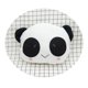 thumbnail image 4 of Almohada De Asiento De Coche Cojín De Descanso Para El Cuello Panda De Dibujos Animados Reposacabezas De Coche Almohada De Cuello De Felpa Corta Cómoda Almohada De Asiento Suave ANGGREK Sonrisa Panda, 4 of 4