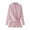 Hot Pink, variant on Women's Striped Cross Tie Back Button Down Shirt Long Sleeve Collared Tunic Blouse Top Y2k Preppy Clothes