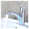 thumbnail image 2 of Bathroom Faucets Single Cold Basin Faucet Zinc Alloy Chrome Plated Deck Mounted Single Lever Hole ,Tankless Design, 2 of 5