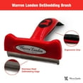 thumbnail image 3 of Deshedding Dog & Cat Brush by Warren London | Stainless Steel Deshedding Tool | Short Hair - Large, 3 of 5