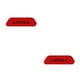 thumbnail image 3 of Speravity Pegatinas para puerta de coche, 4 Uds., marca de advertencia de seguridad Universal, cinta reflectante abierta, pegatina para casco de rojo 2piezas Speravity CBP103017, 3 of 5