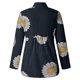 thumbnail image 4 of ICHUANYI Clearance Fashion Women's Loose Buttons Printing Lapel Long Sleeves T-shirts Blouse Tops(Black, L) ICHUANYI WER2023081110955, 4 of 7
