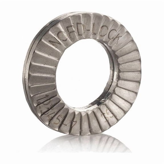 Nord-Lock Wedge Lock Washer, 5/16 in, PK200 3676