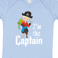 thumbnail image 4 of Inktastic I'm the Captain- pirate boy Boys Baby Bodysuit, 4 of 5