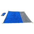 thumbnail image 2 of Picnic Blanket Compact Waterproof Portable Accessories Camping Blanket Beach Mat Blue, 2 of 9