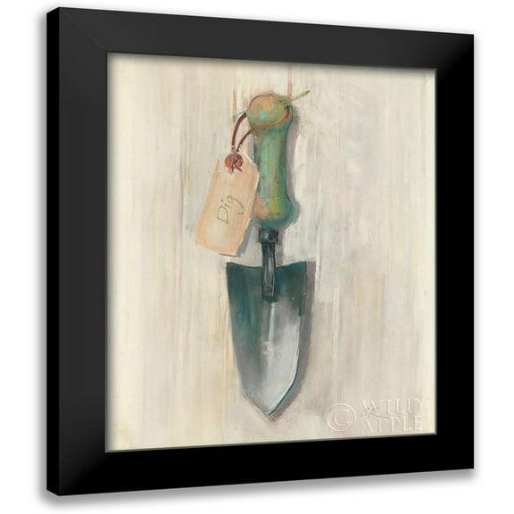 Rowan, Carol 12x14 Black Modern Framed Museum Art Print Titled - Trowel