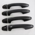thumbnail image 2 of For Toyota ABS Carbon Fiber Car Door Handle Cover Trim Single Hole, 2 of 5