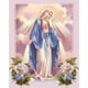 thumbnail image 1 of (szx1836) Hilo Algodón Ecológico Bordado 11CT 3 Hebras Impresión 40*50cm Kit Serie Personajes Punto Cruz Virgen María, 1 of 9