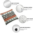 thumbnail image 4 of JRXY Outdoor Waterproof Throw Pillow Covers Boho Stripe Tribal Vingtage Lumbar Pillowcases Bohemian Style Pattern Decorative Pillows Cushion Case Patio Pillows for Couch Bed Garden 2pcs White, 4 of 6