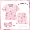 thumbnail image 4 of Pijama Infantil De Verano Para Niñas, 4 of 7