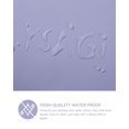 thumbnail image 3 of Almohadilla de escritorio YSagi, antideslizante, impermeable, piel de PVC, 90 x 45 cm, color lavanda, 3 of 7