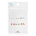 thumbnail image 2 of Women's Stud Earring Collection, Butterfly, Heart and Flower , 6 Pairs, 2 of 4