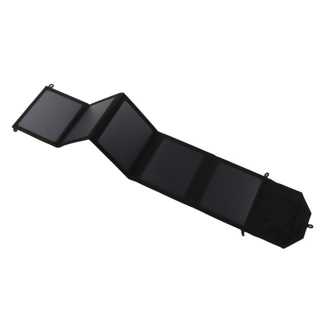 Cargador USB de panel solar plegable, kit de panel solar plegable Panel solar plegable W Panel solar plegable Eficiencia maximizada