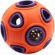 thumbnail image 1 of Dog Ball Toy, Dog Interactive Toy with Ring Bell Squeak Toys Dog Rubber Bouncy Ball Pet Exercise Game Puzzle Ball to Increase IQ Search & Catch Bite R, 1 of 4