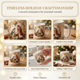 thumbnail image 4 of Christmas Ceramic Coffee Mug 2D Festive Holiday Tea Cup with Comfortable Handle for Coffee Cocoa Hot Beverages Kitchen Decor Ideal Gift for Family Home Office Holiday Gatherings, 4 of 7