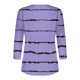 thumbnail image 5 of mfyjkho Tops De Gimnasio Para Mujer, Camiseta Estampada Informal Y De Moda Para Mujer Con Cuello En V Y Mangas 3/4 Tops De Gimnasio Para Mujer Xxl, 5 of 5