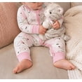 thumbnail image 3 of ATAIKU 3-24M Newborn Baby Zipper Footless Pajamas Bamboo Long Sleeve Footed Sleepers Sleep 'N Play for Infant Toddler Girls - Dog, 3 of 9
