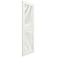 thumbnail image 3 of Ekena Millwork 15"W x 71"H True Fit PVC Two Equal Louver Shutters, Unfinished (Per Pair - Hardware Not Included), 3 of 11