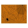 thumbnail image 2 of Floleo Halloween Decorations Placemats Set of 6, Spooky Themed Dining Table Mats for Halloween Party, Heat Resistant Non-Slip Linen Table Decor, 11.8x17.7 Inch Halloween Table Accessories, 2 of 6