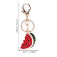 thumbnail image 4 of Llavero en forma de sandía, bolso colgante, llavero, accesorio, adorno, colgante de fruta, colgante de llave, 4 of 7