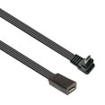 thumbnail image 1 of 90 Degree Angled Microed USB Extension Cable Flat Silicone Charging Data Cord For Smartphones Tablets Cameras, 1 of 7