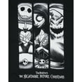 thumbnail image 2 of The Nightmare Before Christmas Jack Sally Oogie Boogie Panel Adult T-Shirt, 2 of 3