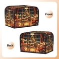 thumbnail image 4 of Toaster Cover For 2 Or 4 Slice, Two Or Four Slice Toaster Hood Dust-Proof Cover For Home Kitchen Washable Small Appliance Fantasy Christmas Tree Deer (13), 4 of 5