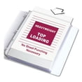 thumbnail image 2 of Heavyweight Polypropylene Sheet Protectors, Non-Glare, 2", 11 X 8 1/2, 50/bx | Bundle of 5 Boxes, 2 of 6