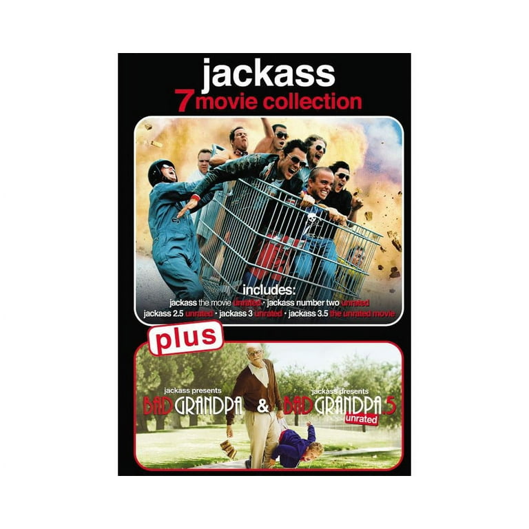 Jackass 7 Movie Collection (DVD), Paramount, Comedy Jackass 7 Movie Collection (DVD), Paramount, Comedy
