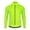 Green, variant on Breathable Ultralight Cycling Windbreaker Jacket with Reflective Details and Rear Zippered Pocket, Black, Size XL, 1 Pack