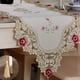 thumbnail image 3 of Lace Table Runner Embroidered Table Setting Dining Vintage Tablecloth Table Flag Dust Cover Decoration, 3 of 9
