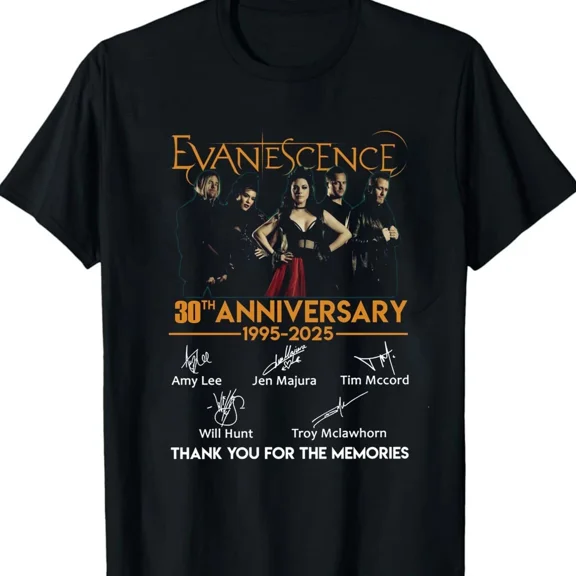 Evanescence 30th Anniversary Gift For Fans Unisex T-shirt