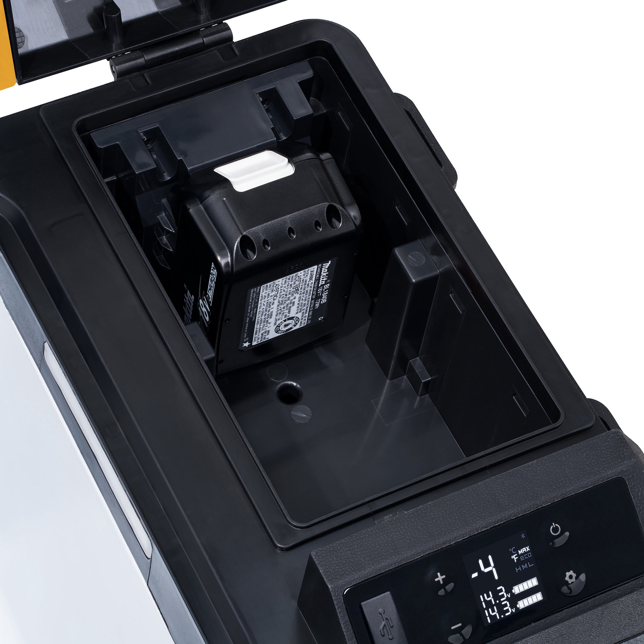Newair Battery Adapter for Makita 18V Lithium-Ion Battery, Compatible with Newair NPR025YLJ0 Jobsite Cooler Refrigerator and BL1830/BL1830B, BL1840/BL1840B, BL1850/BL1850B, BL1860/BL1860B