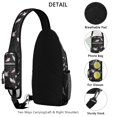 thumbnail image 3 of Crossbody Sling Backpack for Women Men Kawaii Axolotl Shoulder Sling Crossbody Casual Chest Bag for Travel Sports Running Hiking, 3 of 6
