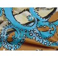 thumbnail image 5 of oneOone Rayon Dark Mustard Fabric Ocean Life Sewing Craft Projects Fabric Prints By Yard 56 Inch Wide, 5 of 5