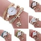 thumbnail image 4 of Reloj de pulsera con colgante de aleación de reloj de cuarzo multicapa para mujer FleinngHoz JD710495506, 4 of 7