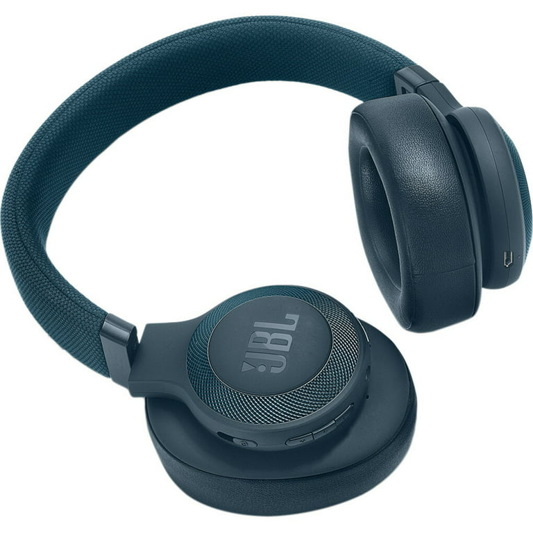 udpege data i dag JBL E65BT Wireless Over-Ear Headphones (Blue) - Walmart.com