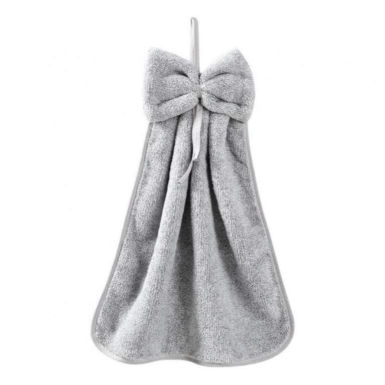 Bow Hand Towels with Hanging Loop - Online Factory Shop