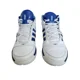 thumbnail image 4 of Adi-das Bounce Mens 12 Mid High Top Basketball Shoes-White Green Trim 657001, 4 of 6