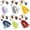 6PCS, variant on Fishing Lures Spinner Baits, Bass Fishing Lures Hard Metal Spinnerbaits, Multicolor Buzzbait Swim Jigs for Freshwater Saltwater Bass Trout Pike Salmon Walleye 6PCS