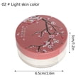 thumbnail image 3 of WIFKLSIIPG Poudre Libre Poudre de Miel Poudre Fixante Maquillage Durable Contrôle de l'Huile Imperméable Résistant à la Sueur et Résistant à Tous Types de Peau, 3 of 7