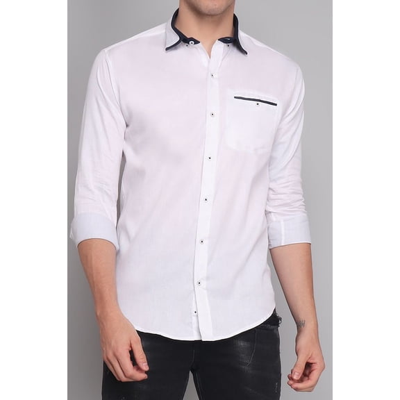 White Shirt for Men | 100% Cotton